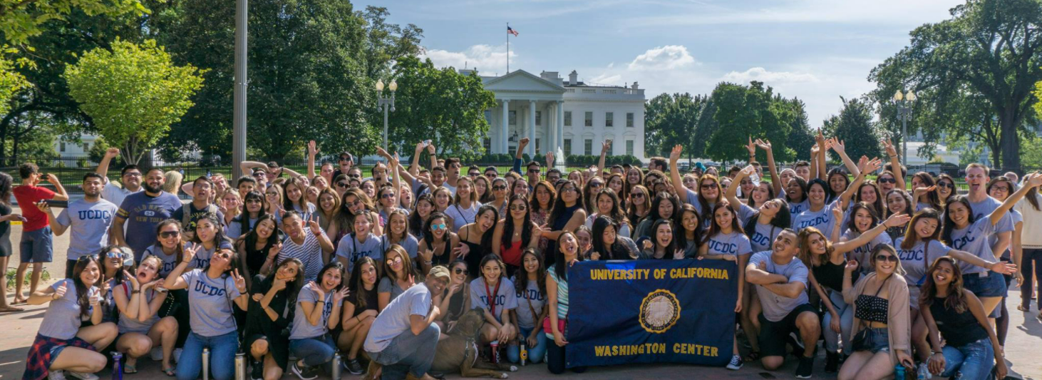 UCDC Group Photo in front of White House